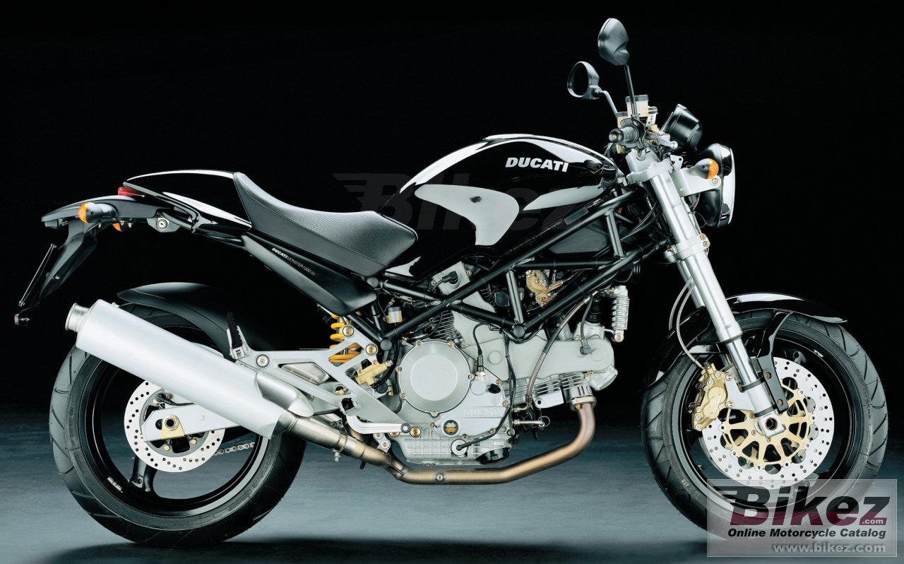 Big Ducati monster 1000 picture and wallpaper from Bikez.com